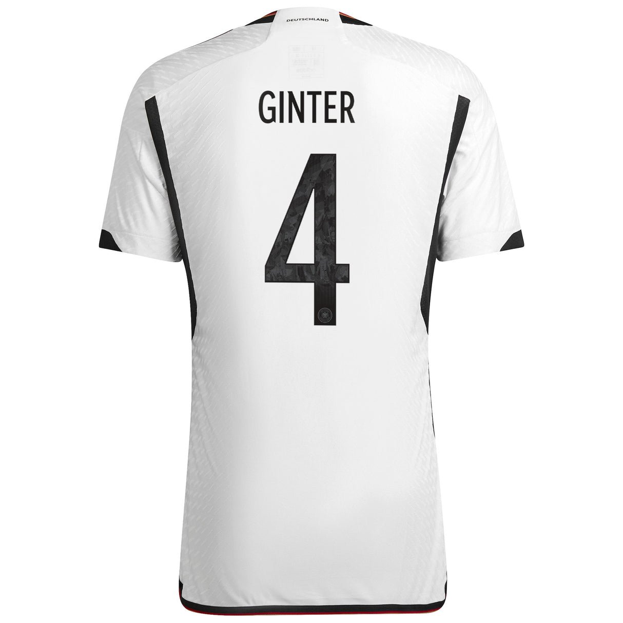 Germany Home Authentic Shirt with Ginter 4 printing - Kit Captain