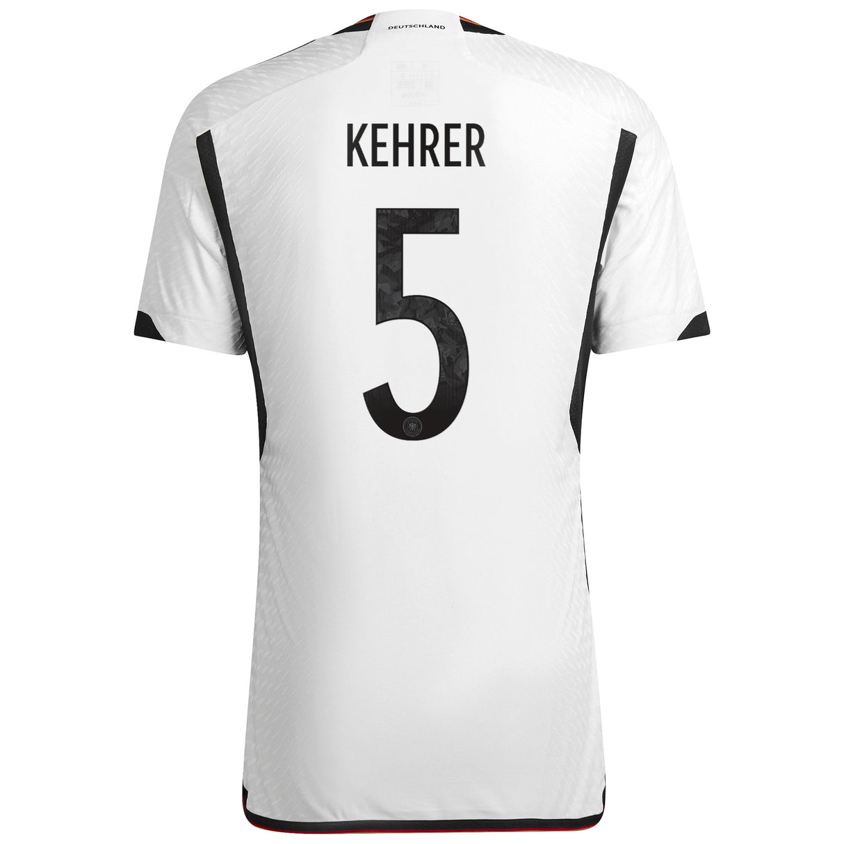 Germany Home Authentic Shirt with Kehrer 5 printing - Kit Captain