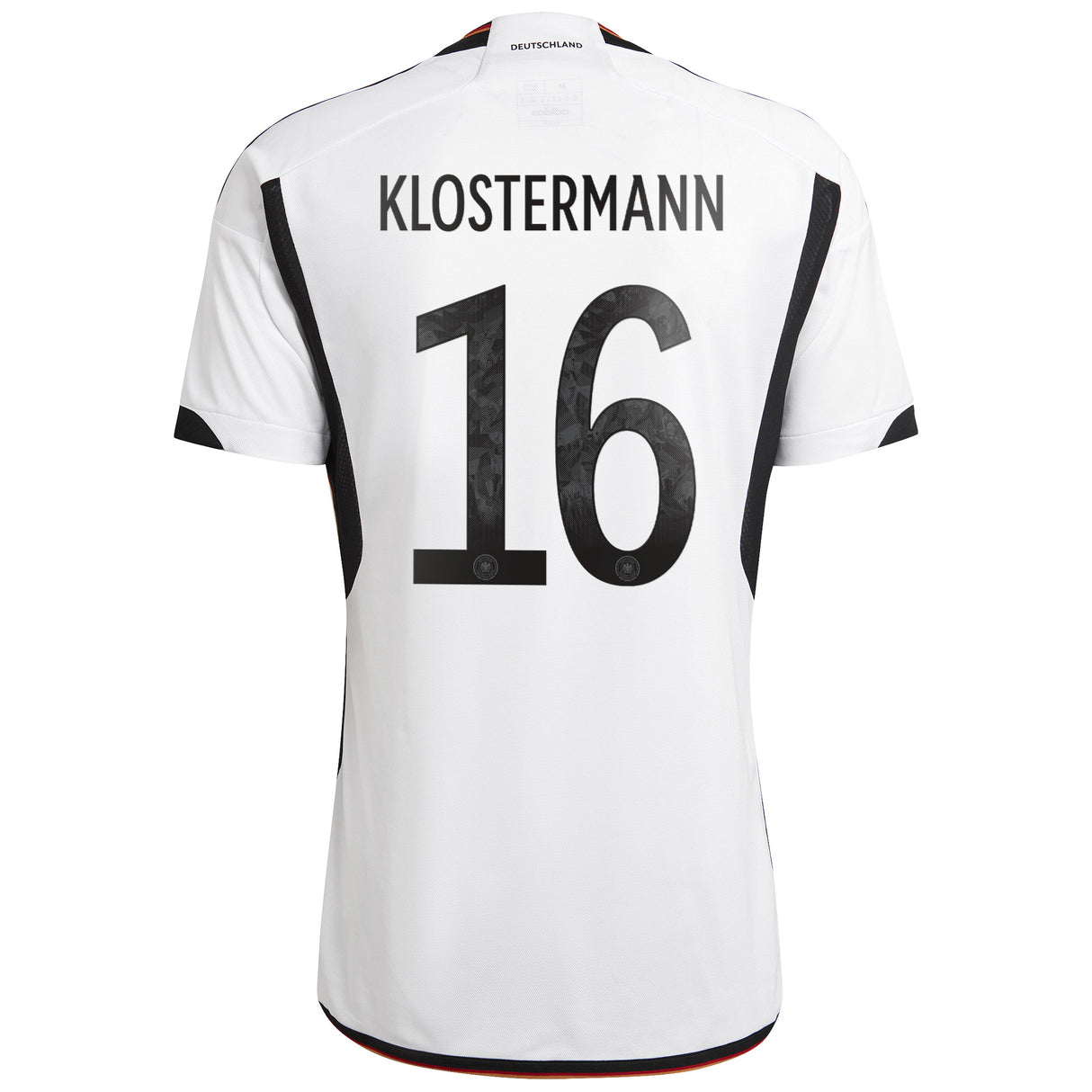 Germany Home Shirt with Klostermann 16 printing - Kit Captain
