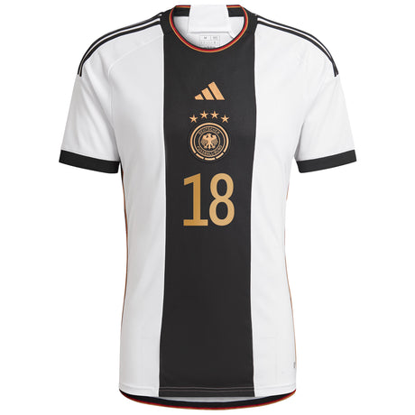 Germany Home Shirt with Hofmann 18 printing - Kit Captain