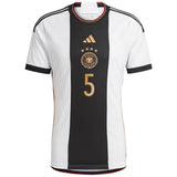 Germany Home Shirt with Kehrer 5 printing - Kit Captain
