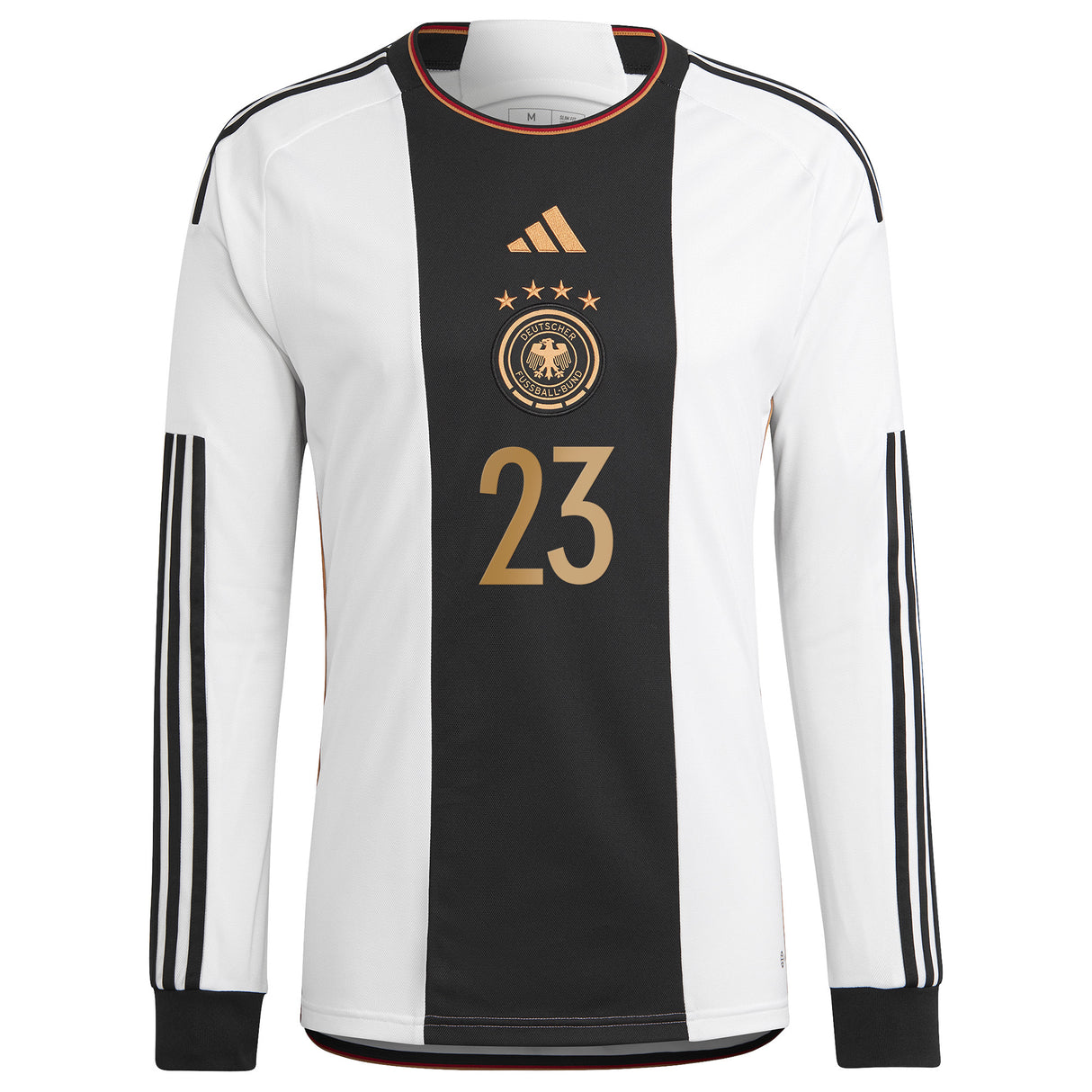 Germany Home Shirt - Long Sleeve with Schlotterbeck 23 printing - Kit Captain