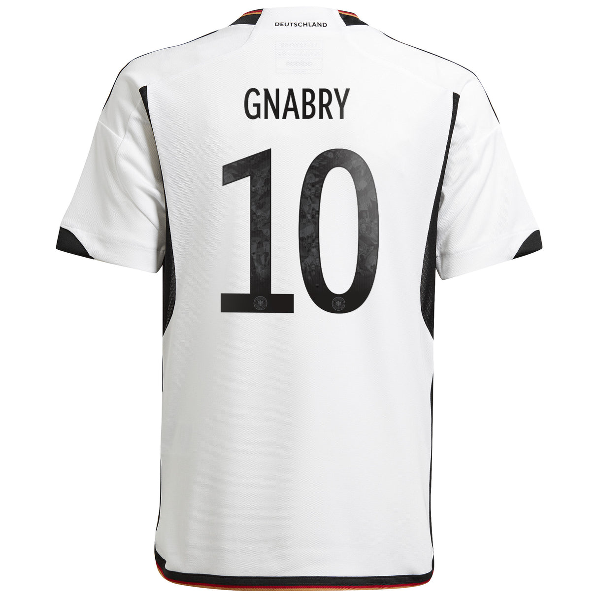 Germany Home Shirt - Kids with Gnabry 10 printing - Kit Captain