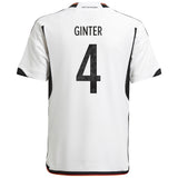 Germany Home Shirt - Kids with Ginter 4 printing - Kit Captain
