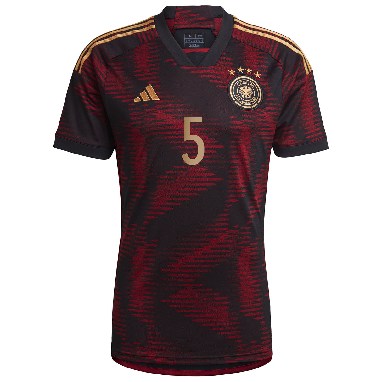 Germany Away Shirt with Kehrer 5 printing - Kit Captain