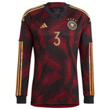 Germany Away Shirt - Long Sleeve with Raum 3 printing - Kit Captain