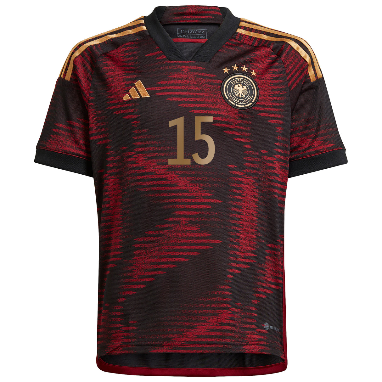 Germany Away Shirt - Kids with Süle 15 printing - Kit Captain