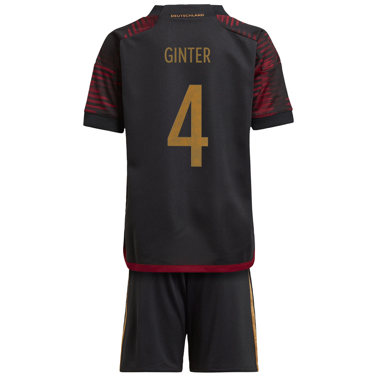 Germany Away Minikit with Ginter 4 printing - Kit Captain