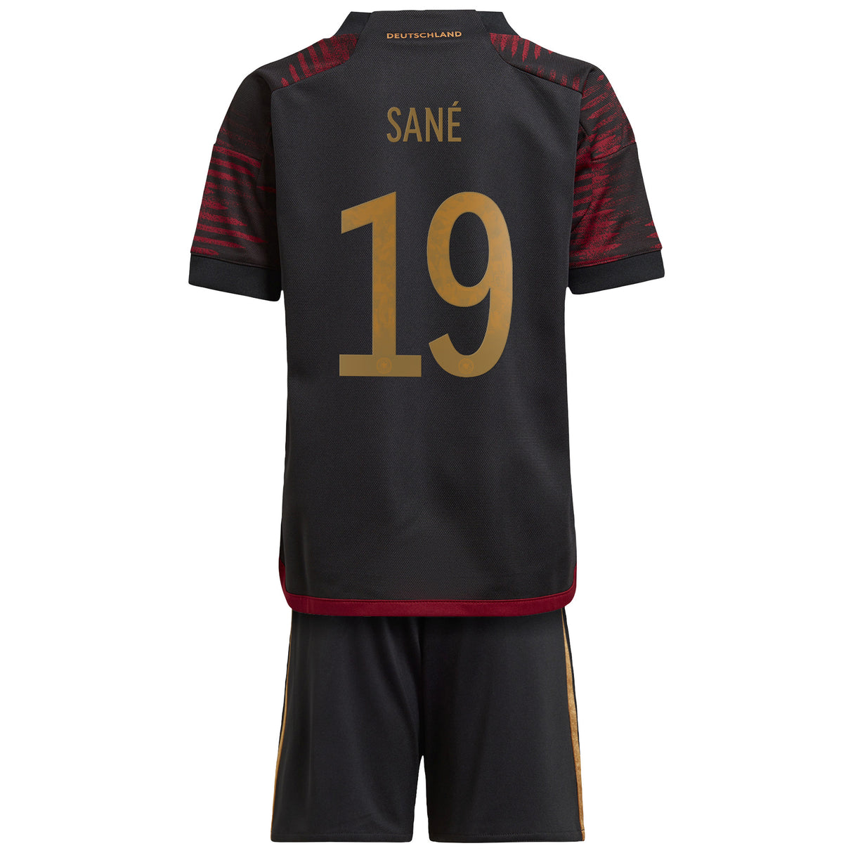 Germany Away Minikit with Sané 19 printing - Kit Captain