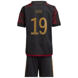 Germany Away Minikit with Sané 19 printing - Kit Captain