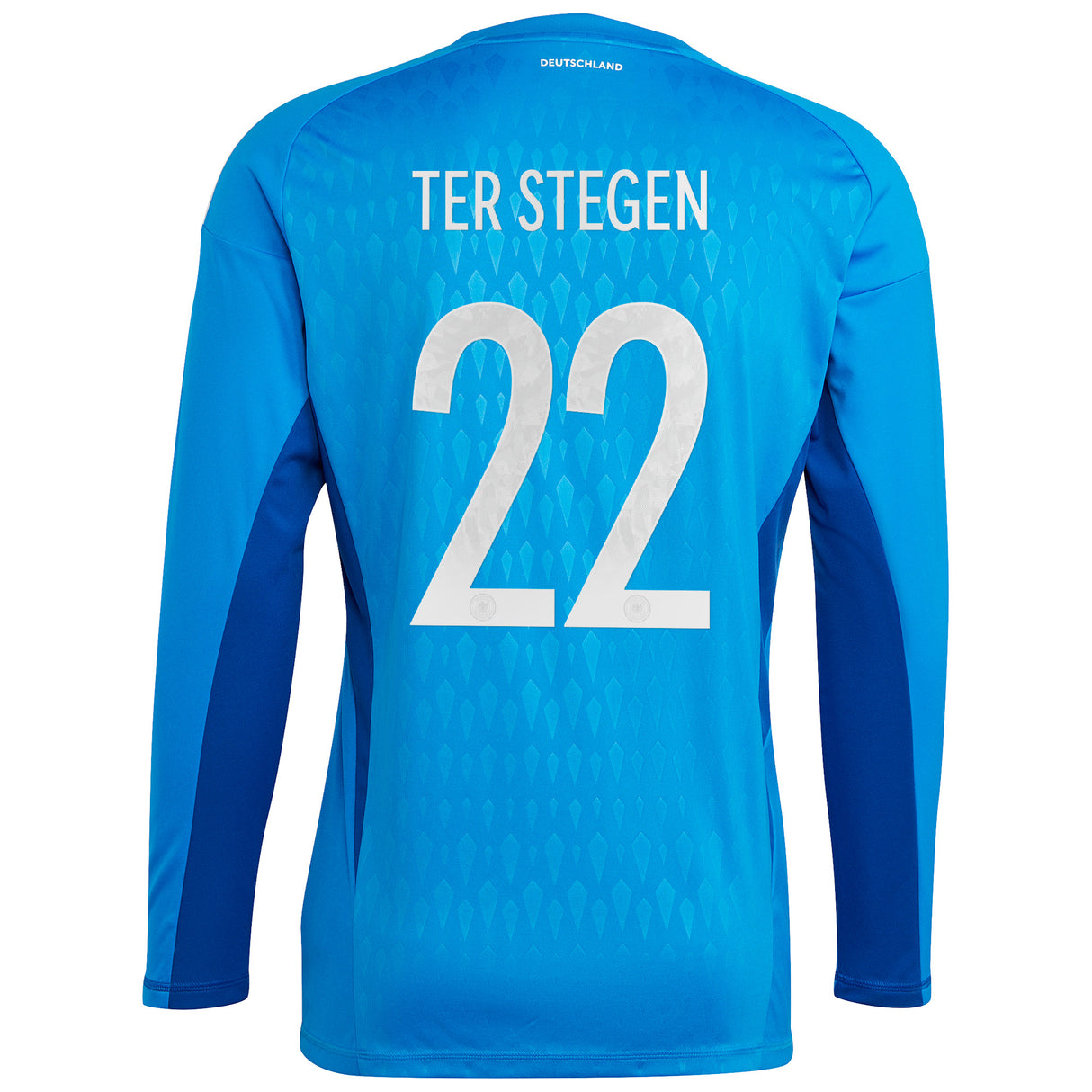 DFB Goalkeeper Shirt - Long Sleeve with Ter Stegen 22 printing - Kit Captain