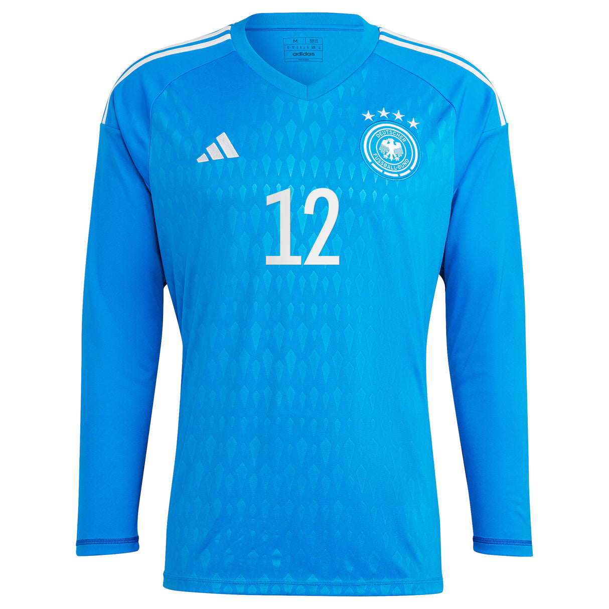 DFB Goalkeeper Shirt - Long Sleeve with Trapp 12 printing - Kit Captain