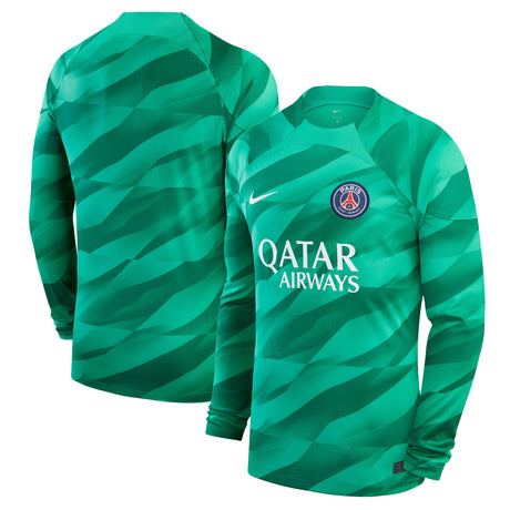 Paris Saint-Germain Nike Goalkeeper Long Sleeve Stadium Shirt 2023-24 - Kids - Kit Captain