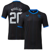 Glasgow Rangers Fourth Pro Shirt 2022-23 with Morelos 20 printing - Kit Captain