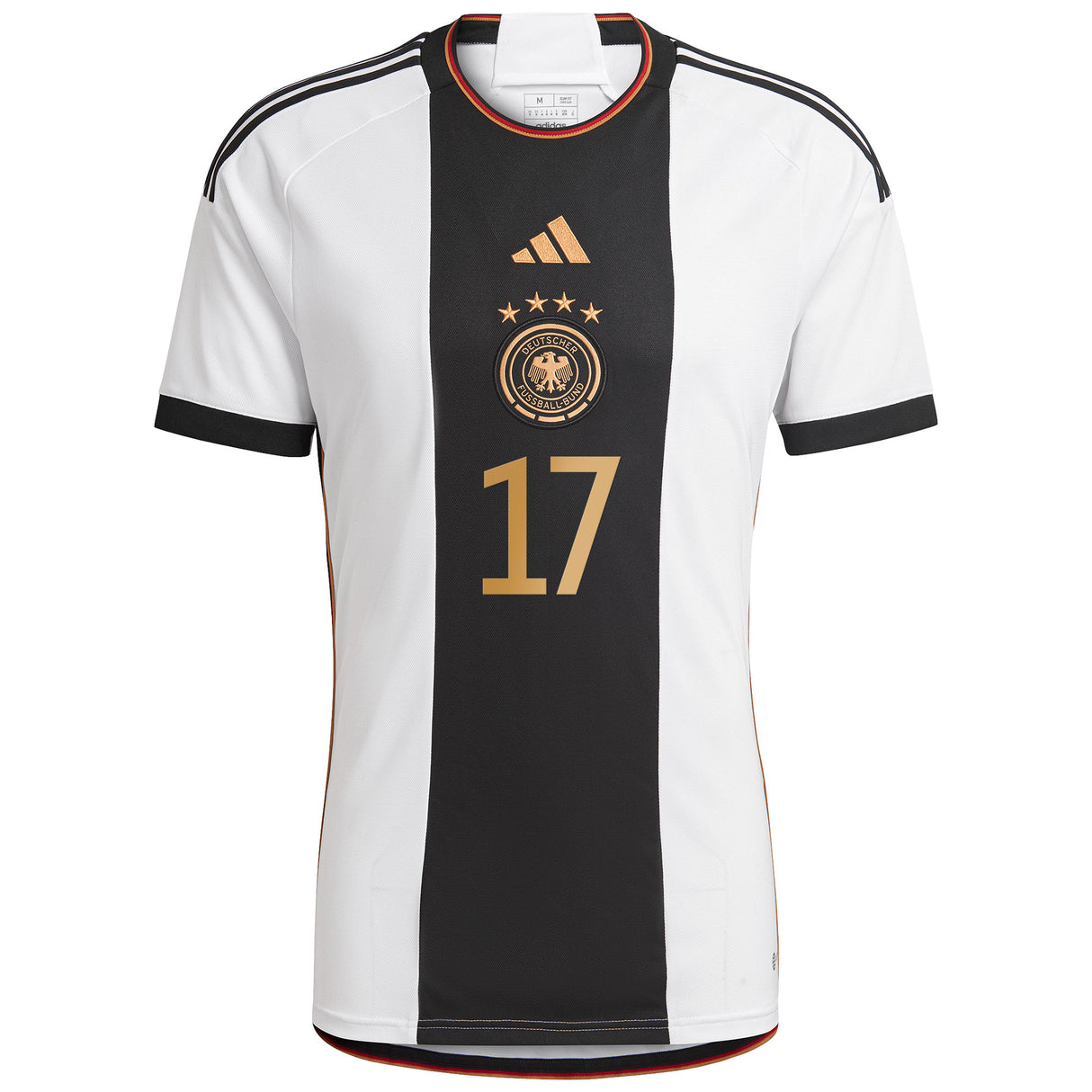 Germany Home Shirt 2022 with Brandt 17 printing - Kit Captain