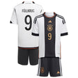 Germany Home Minikit 2022 with Füllkrug 9 printing - Kit Captain