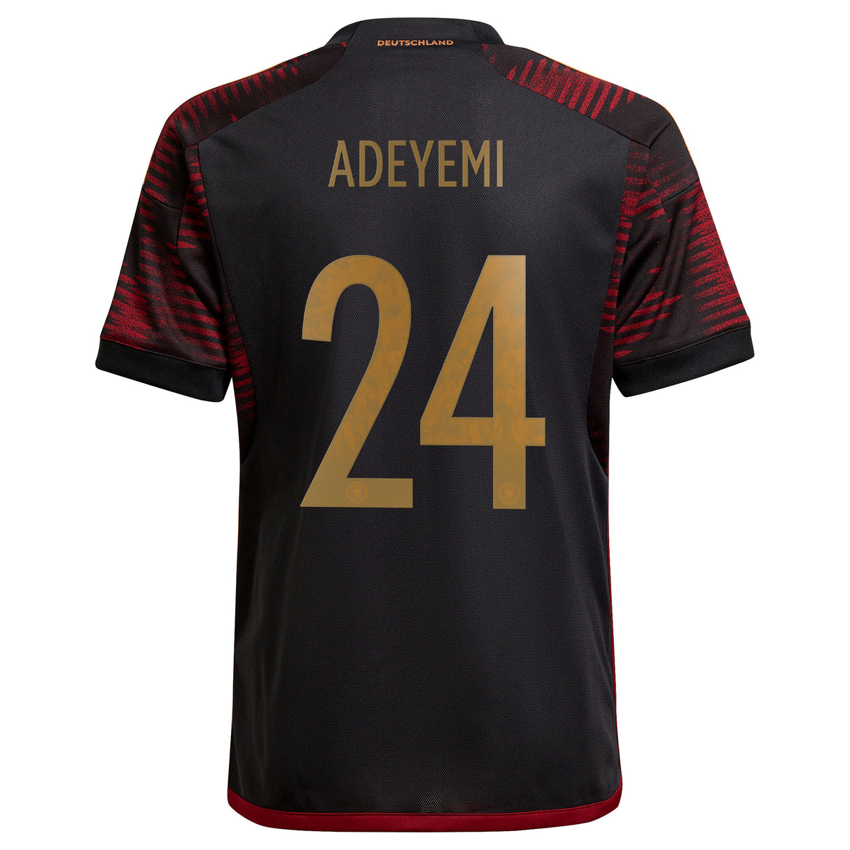 Germany Away Shirt 2022 - Kids with Adeyemi 24 printing - Kit Captain