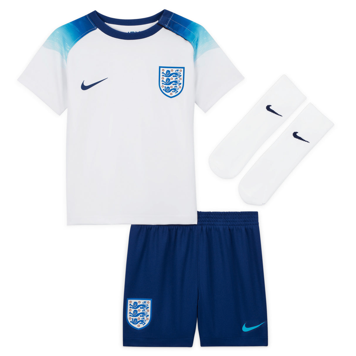 England Home Stadium Kit 2022 - Infants with Maddison 25 printing - Kit Captain