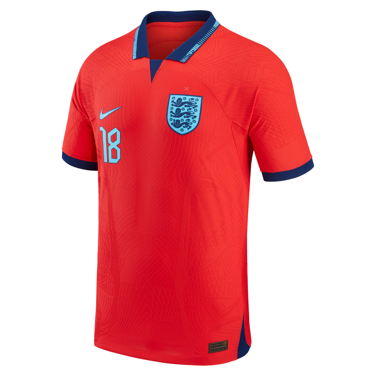 England Away Match Shirt 2022 with Alexander-Arnold 18 printing - Kit Captain