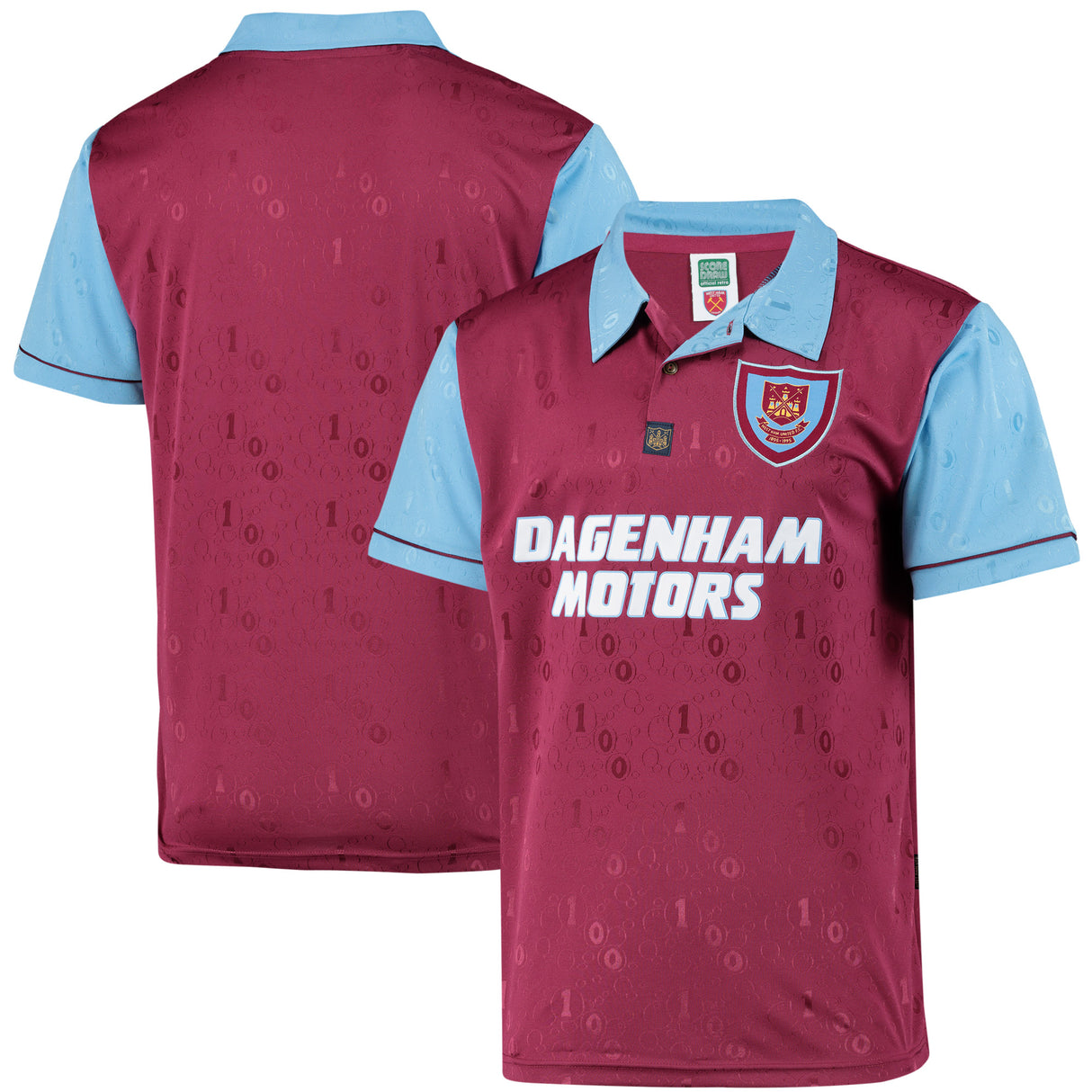 West Ham United 1995 Centenary Home Shirt - Kit Captain