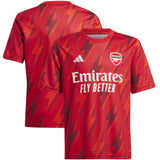 Arsenal adidas Pre Match Top - Red - Kids - Kit Captain