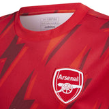 Arsenal adidas Pre Match Top - Red - Kit Captain