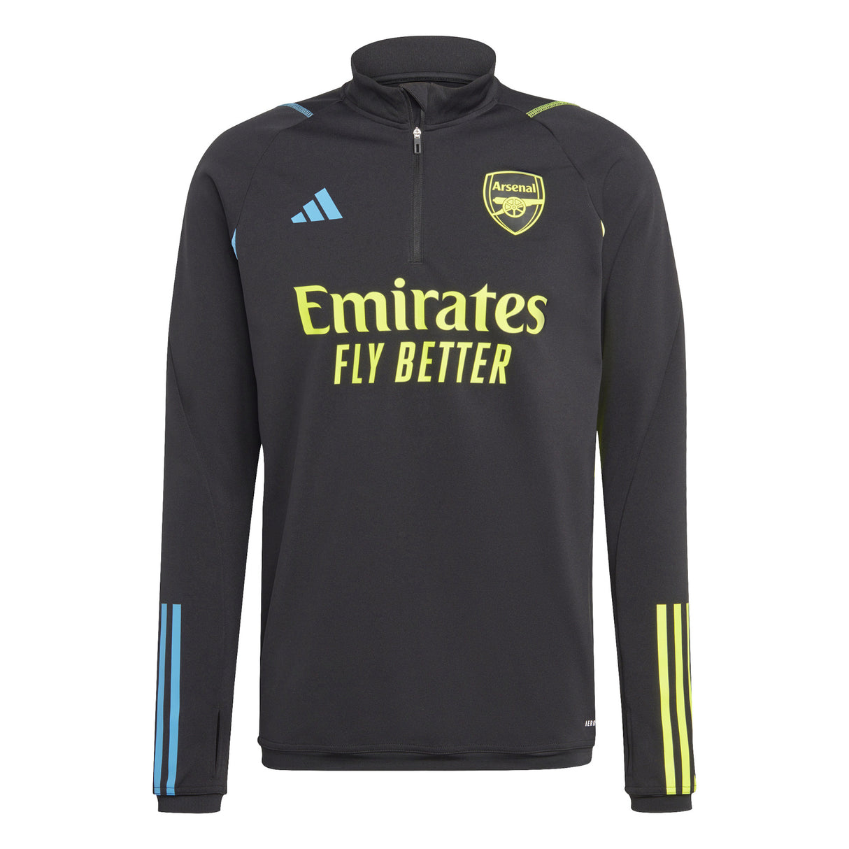 Arsenal adidas Training Top - Black - Kit Captain