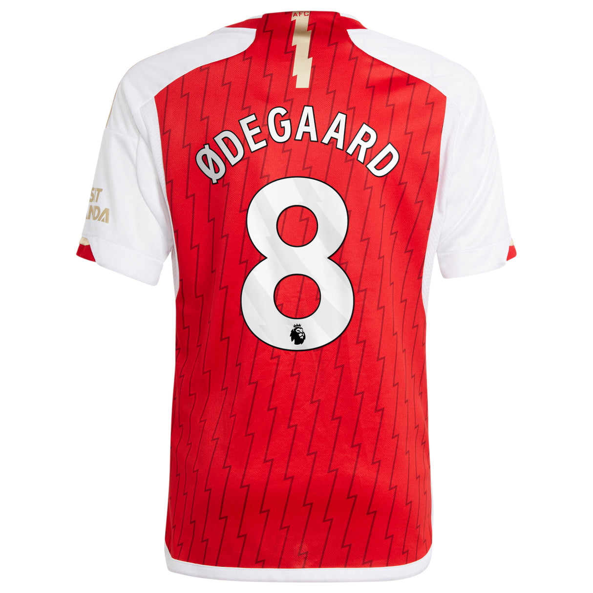 Arsenal adidas Home Shirt 2023-24 - Kids with í˜degaard 8 printing - Kit Captain