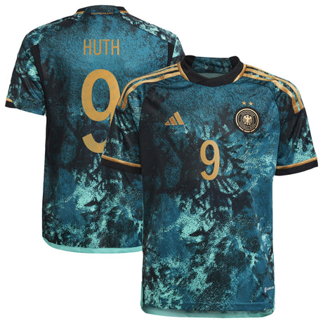 Germany Away Shirt 2023 - Kids with Huth 9 printing - Kit Captain