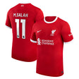 Liverpool Nike Home Stadium Shirt - 2023-24 with M.Salah 11 printing - Kit Captain