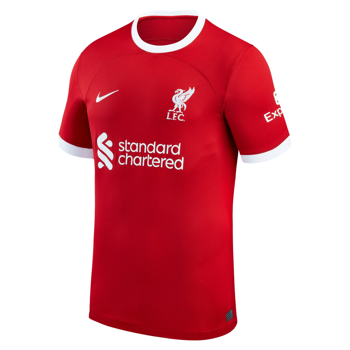 Liverpool Nike Home Stadium Shirt - 2023-24 with Firmino 9 printing - Kit Captain