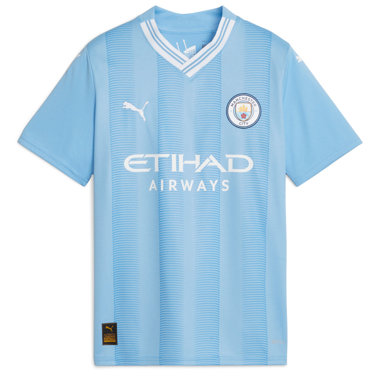 Manchester City Puma Home Shirt 2023-24 - Kids with Rúben 3 printing - Kit Captain