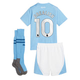 Manchester City Puma Home Minikit 2023-24 with Grealish 10 printing - Kit Captain