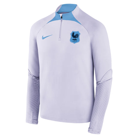 France Women's Nike Strike Drill Top - Purple - Kids - Kit Captain