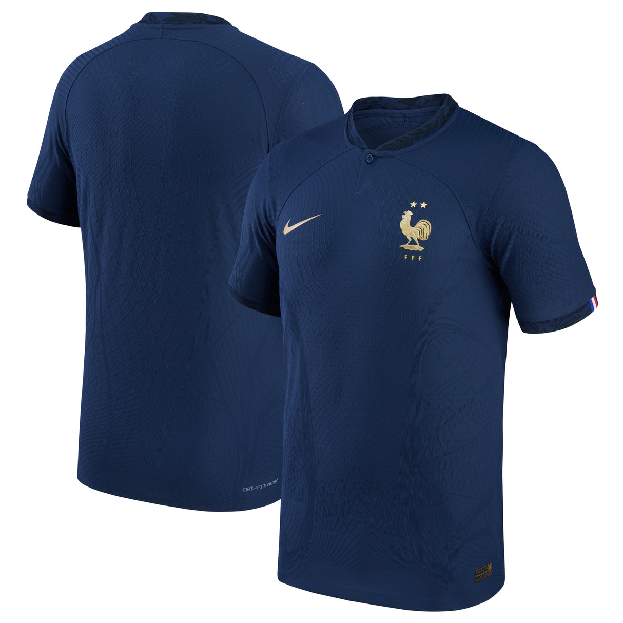 France Home Match Shirt 2022 - Kit Captain