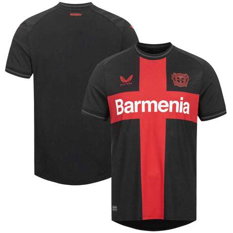 Bayer Leverkusen Home Shirt 2023-24 - Kids - Kit Captain