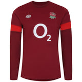 England Rugby Contact Drill Top - Red - Mens - Kit Captain