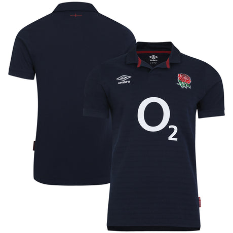 England Rugby Alternate Classic Jersey 2023/24 - Navy - Junior - Kit Captain