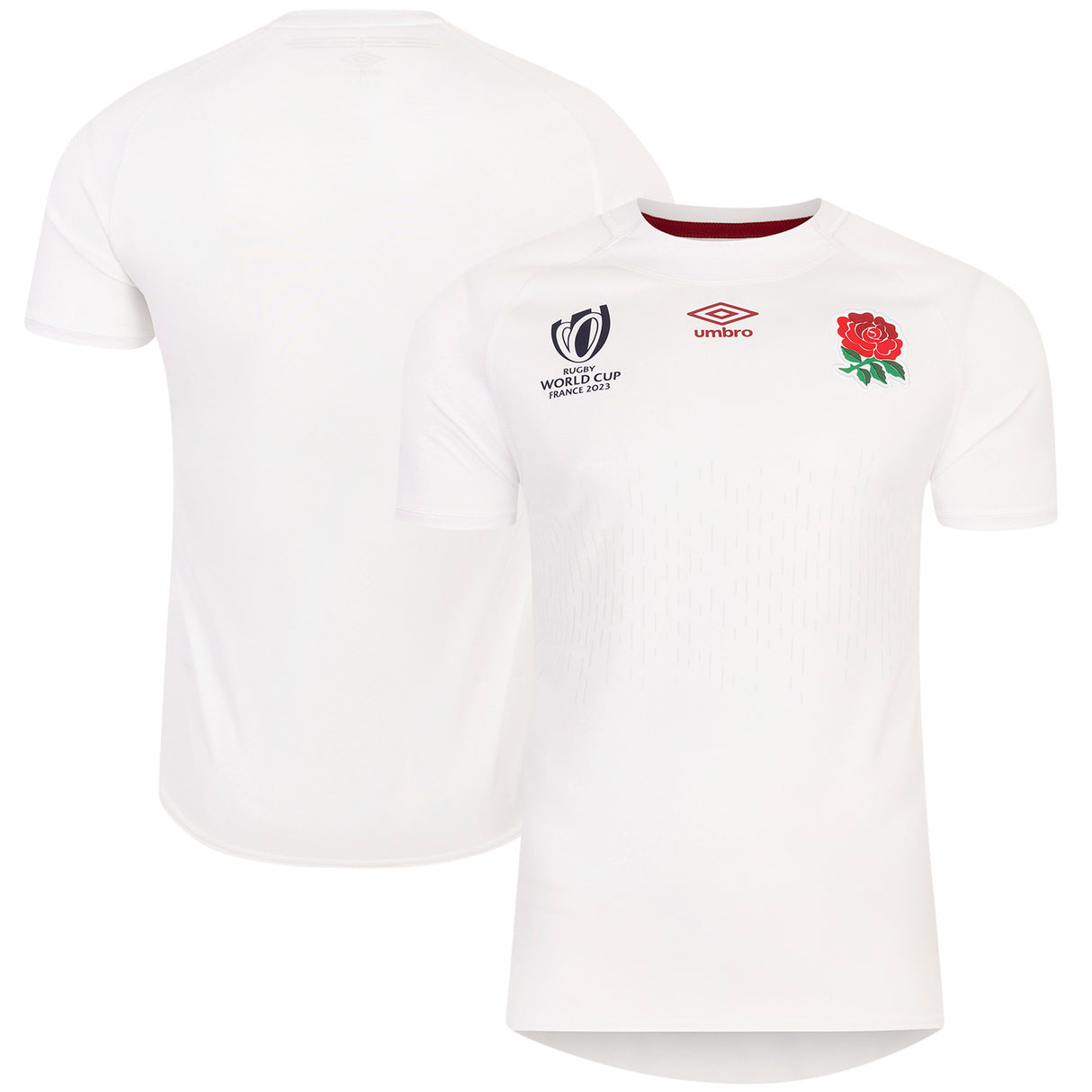 England Rugby World Cup 2023 Home Replica Jersey - White - Mens - Kit Captain