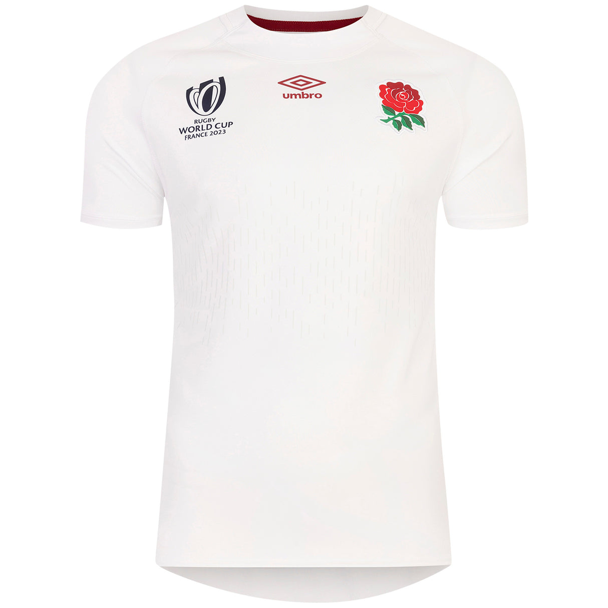 England Rugby World Cup 2023 Home Replica Jersey - White - Junior - Kit Captain