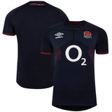 England Rugby Alternate Replica Jersey 2023/24 - Navy - Junior - Kit Captain
