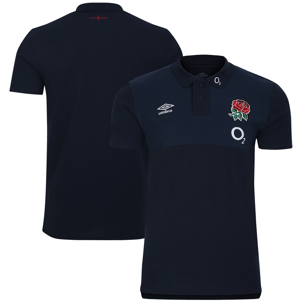 England Rugby Polo Shirt - Navy - Exclusive - Kit Captain