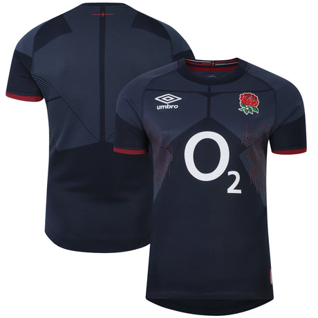 England Rugby Alternate Pro Jersey 2023/24 - Navy - Mens - Kit Captain