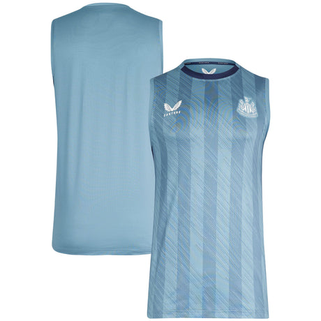 Newcastle United Castore Players Training Vest - Blue - Kit Captain