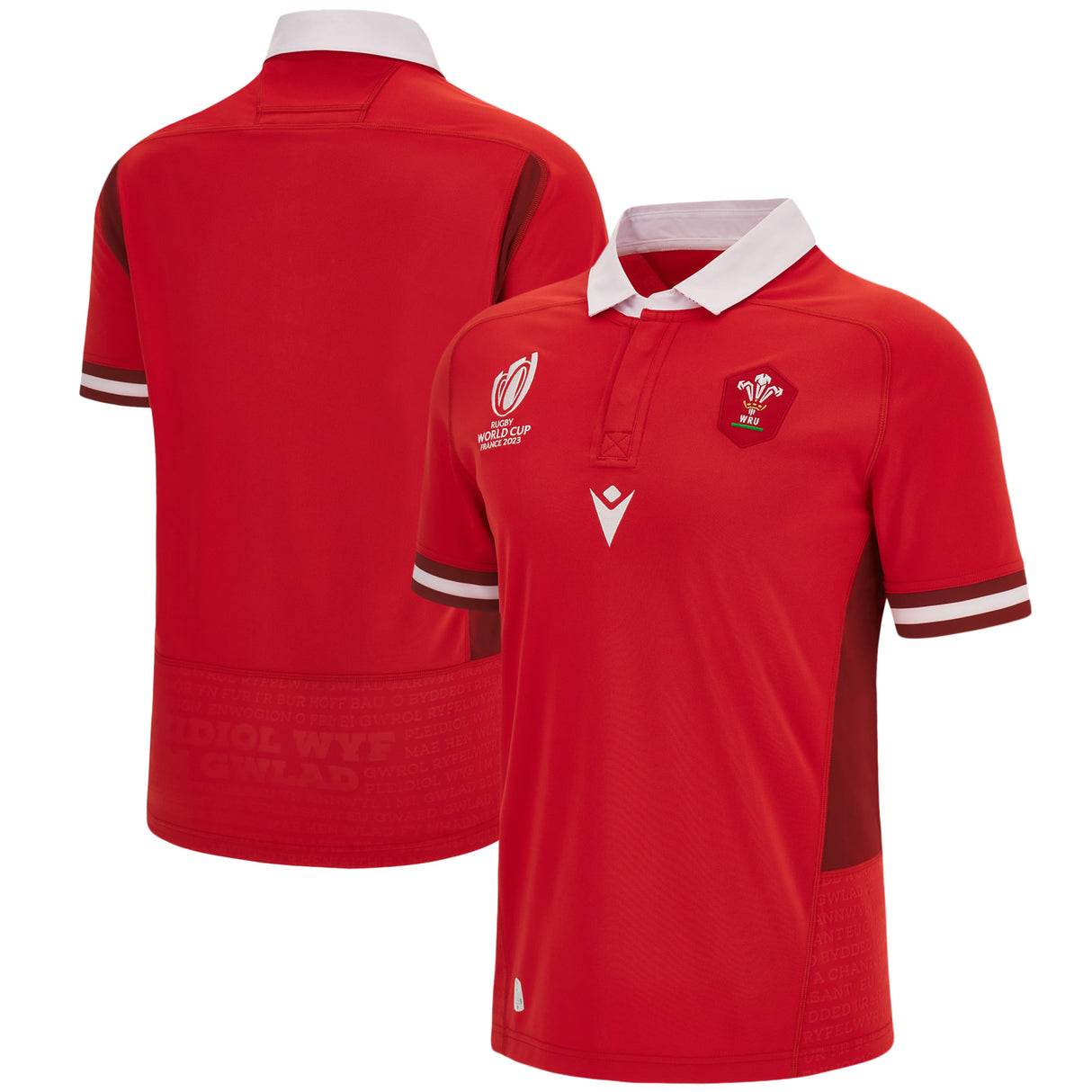 Wales Rugby World Cup 2023 Home Replica Jersey - Kit Captain