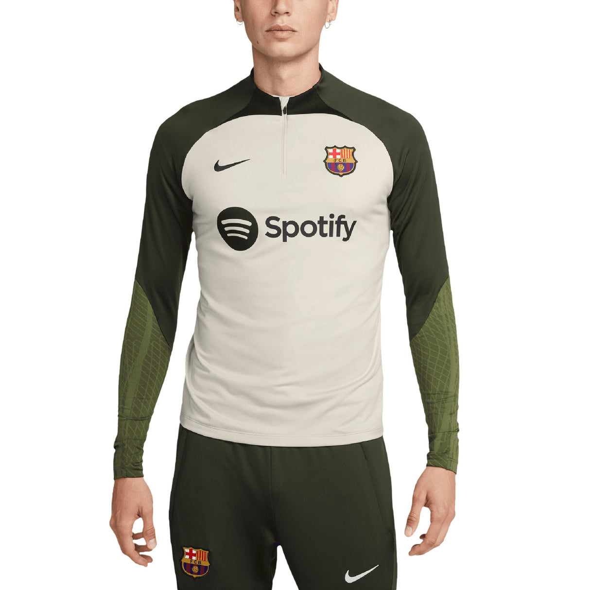 Barcelona Nike Strike Drill Top - Stone - Kit Captain