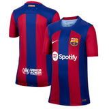 Barcelona Nike Home Stadium Shirt 2023-24 - Kids - Kit Captain