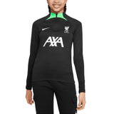 Liverpool Nike Strike Drill Top - Black - Kids - Kit Captain