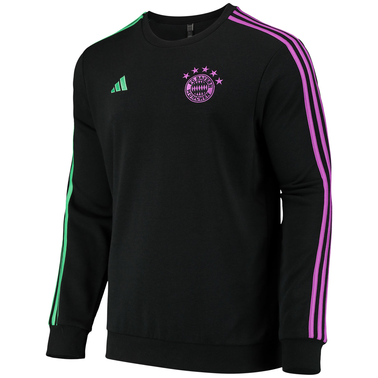 FC Bayern adidas Training Sweat Top - Black - Kit Captain