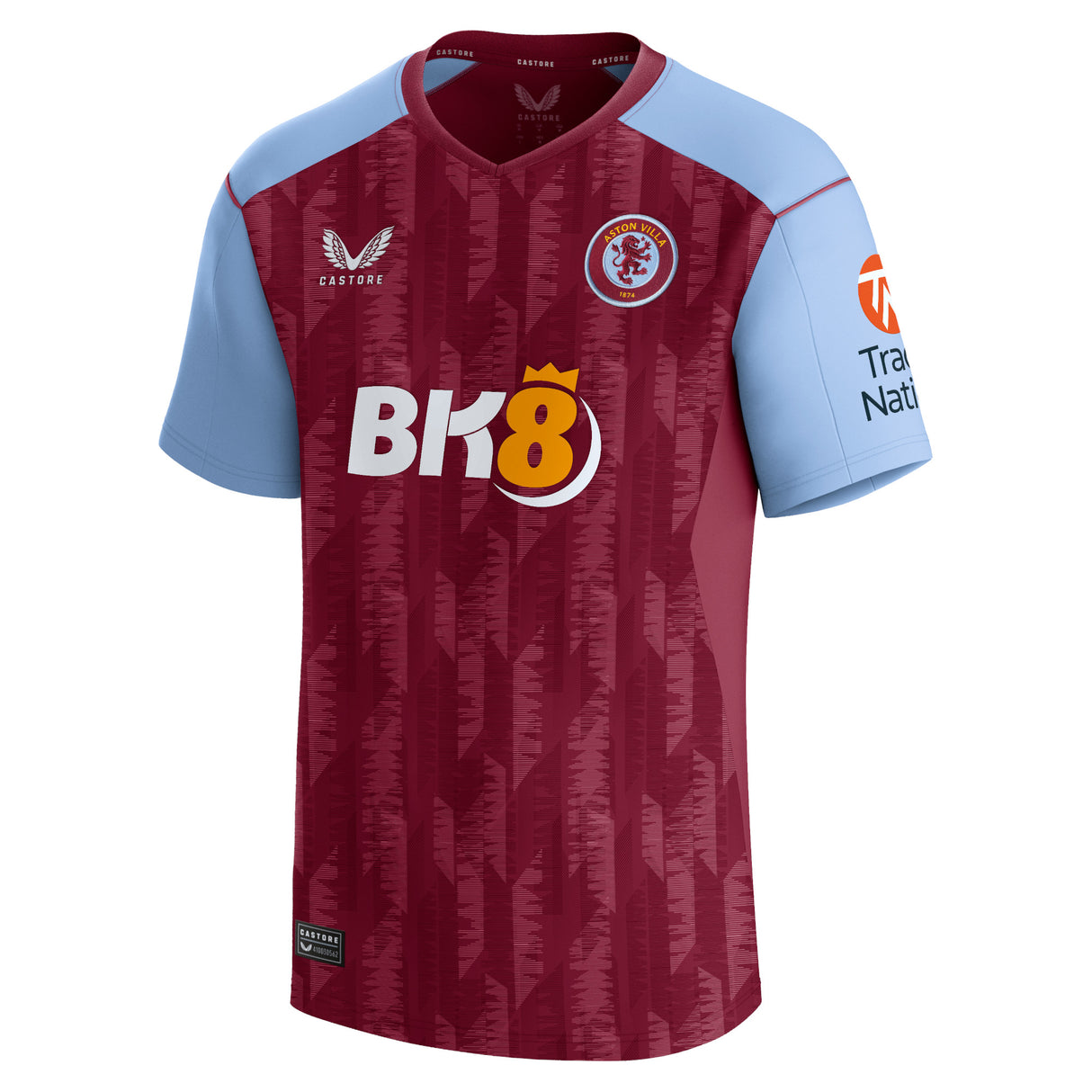 Aston Villa Castore Home Shirt 2023-24 - Kit Captain